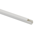 KK-W-12-12-r  Набор кабель-канала ЭРА KK-W-12-12-r белый 12х12 2м 12 шт