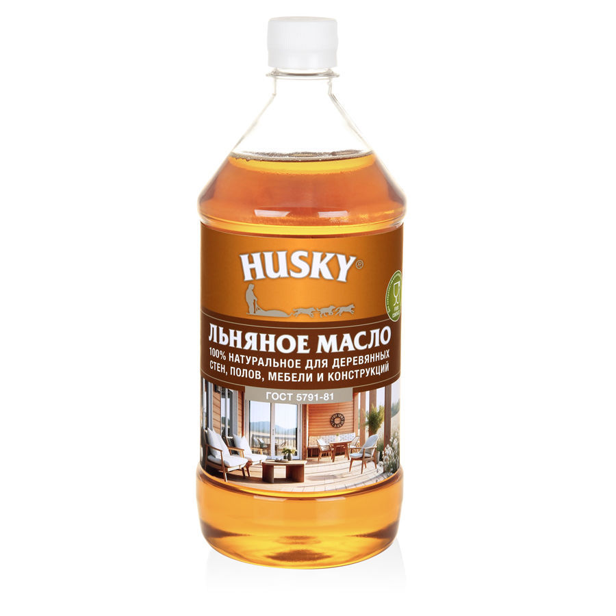 HUSKY Льняное масло  (1л; 12шт)