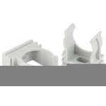 CLIP-40  Крепеж-клипса ЭРА CLIP-40 для трубы cерая d40мм 30шт