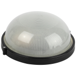 НБП 03-100-001 черный  Светильник ЭРА НБП 03-100-001 Акватермо алюминий/стекло IP54 E27 max 100Вт D2