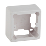 KUK1-85-85-42  Коробка установочная ЭРА KUK1-85-85-42 для кабель-канала белая 1-местная КУK 85х85х42