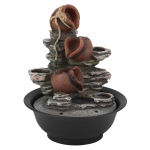 GAWF00716  GAWF00716 GREEN APPLE фонтан настольный Свечи