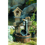 GWXF02400-S  GWXF02400-S GREEN APPLE Фонтан садовый Лесной дом 73,5см