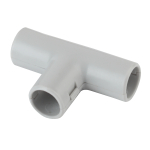 TR-25  Тройник ЭРА TR-25 для трубы разборный серый d25мм 10шт