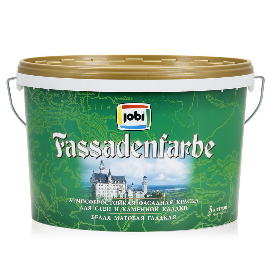 JOBI FASSADENFARBE Краска фасадная  (5л)