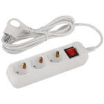 UDL-10-330-ES  Удлинитель электрический ЭРА UDL-10-330-ES Greenline 3 розетки с заземлением с выключ