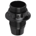 ACS PTR/KOL-E14-BAK-BL  Патрон ЭРА Е14 с кольцом бакелит, черный