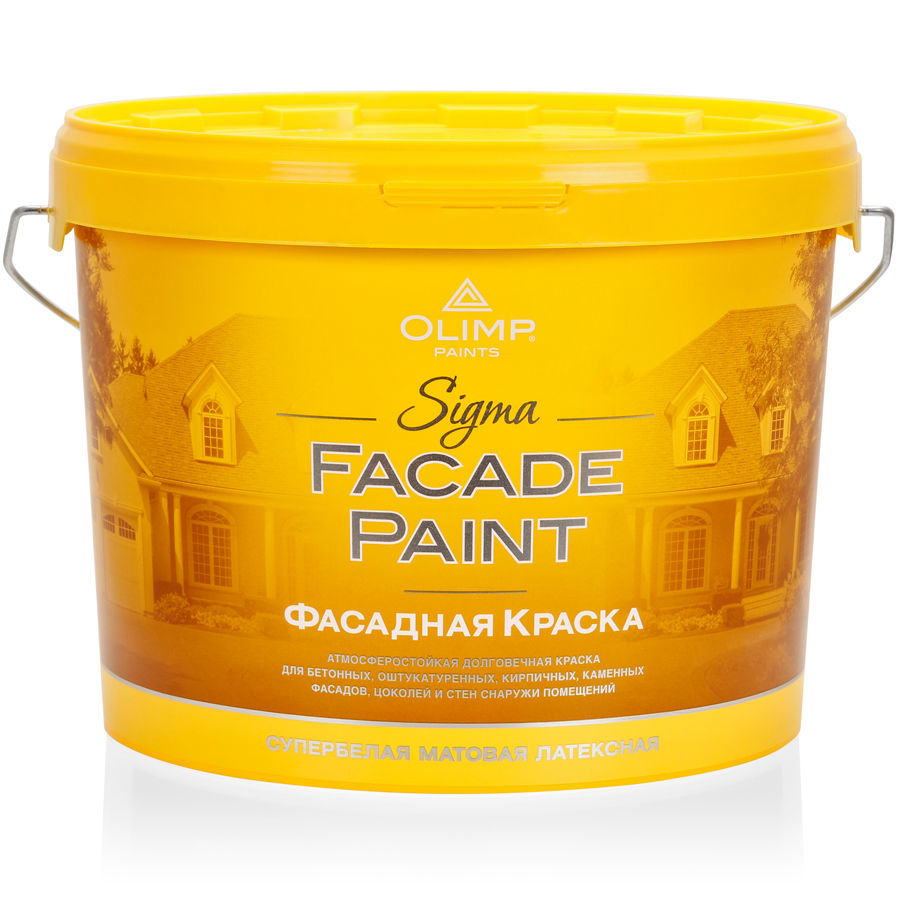 OLIMP СИГМА Краска акриловая фасадная (10л)