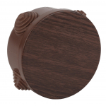 KOR-85-40-4g-O  Распаячная коробка ЭРА KOR-85-40-4g-O открытой установки дуб 85х40мм с гермовводами 