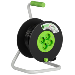 KAT-3x1-20m  Удлинитель силовой ЭРА GREEN LINE KAT-3x1-20m Greenline на катушке пластик 4 розетки с 