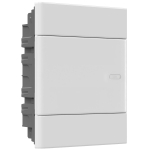 BOXF-24-p-f-w  Корпус пластиковый встраиваемый ЭРА TREND ЩРВ-П-24 IP40 белая крышка