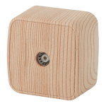 3-301-11  Розетка Intro Polo 3-301-11 TV одиночная, IP20, ОУ, сосна