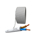 П2-1,5-5  Провод ЭРА ПВС 2х1,5 мм2 5м белый