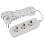 UDL-10-350-E  Удлинитель электрический ЭРА UDL-10-350-E Greenline 3 розетки с заземлением 5м ПВС 3x0