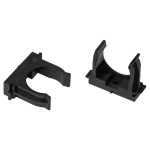 CLIP-32-B-MP  Крепеж-клипса ЭРА CLIP-32-B-MP для трубы прямой монтаж черная d32мм 50шт