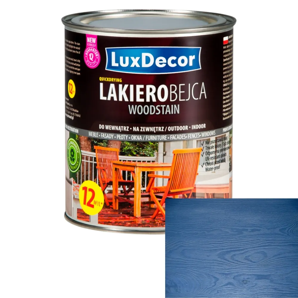 Лакоморилка LuxDec, серо-голубой, 0,8 л.