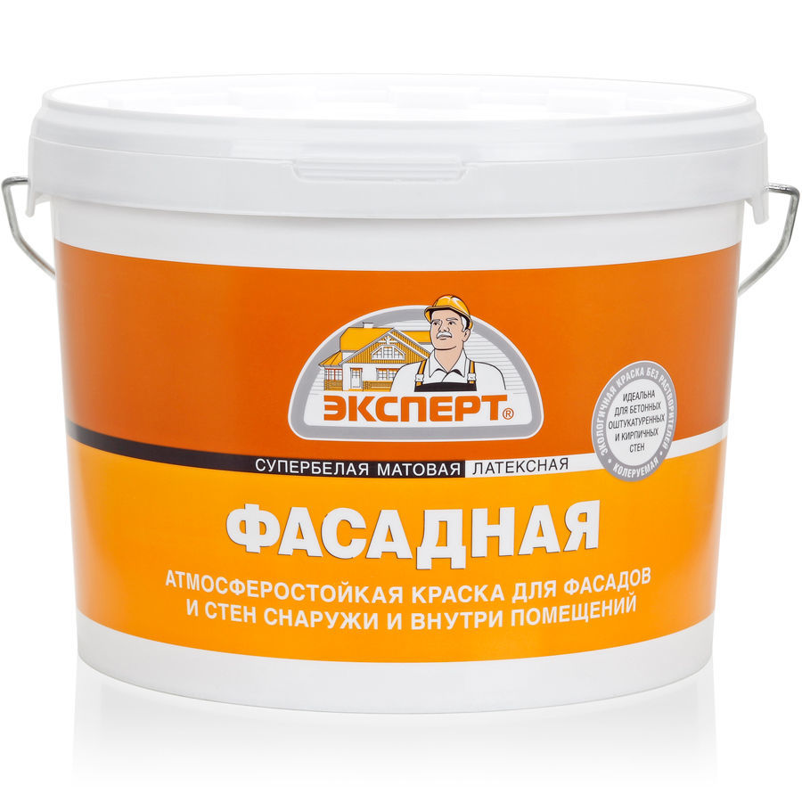 ЭКСПЕРТ Краска фасадная с/б (14кг)