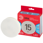 LED GX-15W-840-GX70 R  Лампа светодиодная ЭРА RED LINE LED GX-15W-840-GX70 R 15Вт таблетка яркий бел