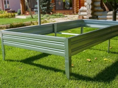 Грядка оцинкованная TURMS 1х4м