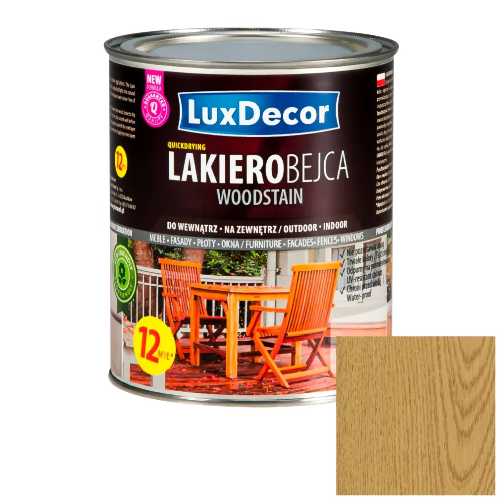 Лакоморилка LuxDec, cветлый дуб, 0,8 л.
