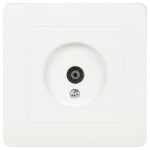 7-301-01  Розетка Intro Style 7-301-01 TV одиночная, IP20, СУ, белый