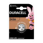 5007774  Батарейки Duracell 5007994 2430-1BL литиевая 3v 1шт.