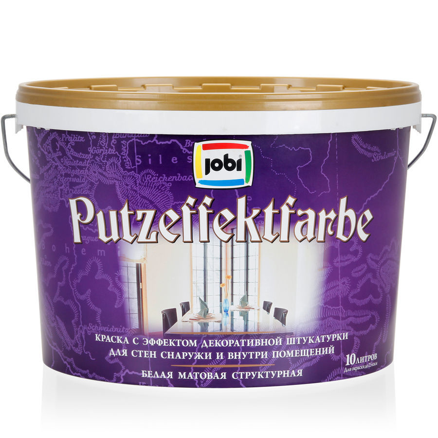 JOBI PUTZ-EFFEKTFARBE Краска с кварц. част. (10л)