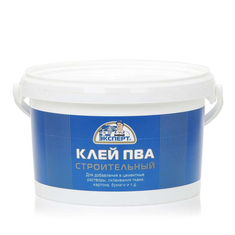 Строительный клей ПВА  ЭКСПЕРТ Фасовка: 2.1 кг