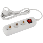 UDL-10-315-ES  Удлинитель электрический ЭРА UDL-10-315-ES Greenline 3 розетки с заземлением с выключ