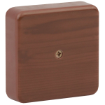 BS-O-75-75-20  Распаячная коробка ЭРА BS-O-75-75-20 для кабель-канала дуб 75х75х20мм IP40