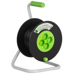 KAT-2x1-20m  Удлинитель силовой ЭРА GREEN LINE KAT-2x1-20m Greenline на катушке пластик 4 розетки бе