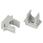 CLIP-16-G-MP  Крепеж-клипса ЭРА CLIP-16-G-MP для трубы прямой монтаж серая d16мм 100шт