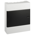 BOXS-24-p-s-t  Корпус пластиковый навесной ЭРА TREND ЩРН-П-24 IP41 прозрачная крышка белый