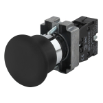 BBG70-BC-K02E  Кнопка управления ЭРА BBG70-BC-K02E LAY5-BC21 Грибок черный 1з