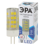 LED JC-5W-220V-CER-840-G4  Лампа светодиодная ЭРА STD LED JC-5W-220V-CER-840-G4 5Вт керамика капсула