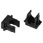 CLIP-16-B-MP  Крепеж-клипса ЭРА CLIP-16-B-MP для трубы прямой монтаж черная d16мм 100шт