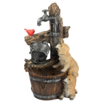 GANF-06  Садовый фонтан GREEN APPLE GANF-06 декоративный уличный светодиодный с подсветкой Друзья 76