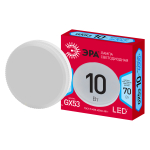 LED GX-10W-840-GX53 R  Лампа светодиодная ЭРА RED LINE LED GX-10W-840-GX53 R 10Вт таблетка нейтральн