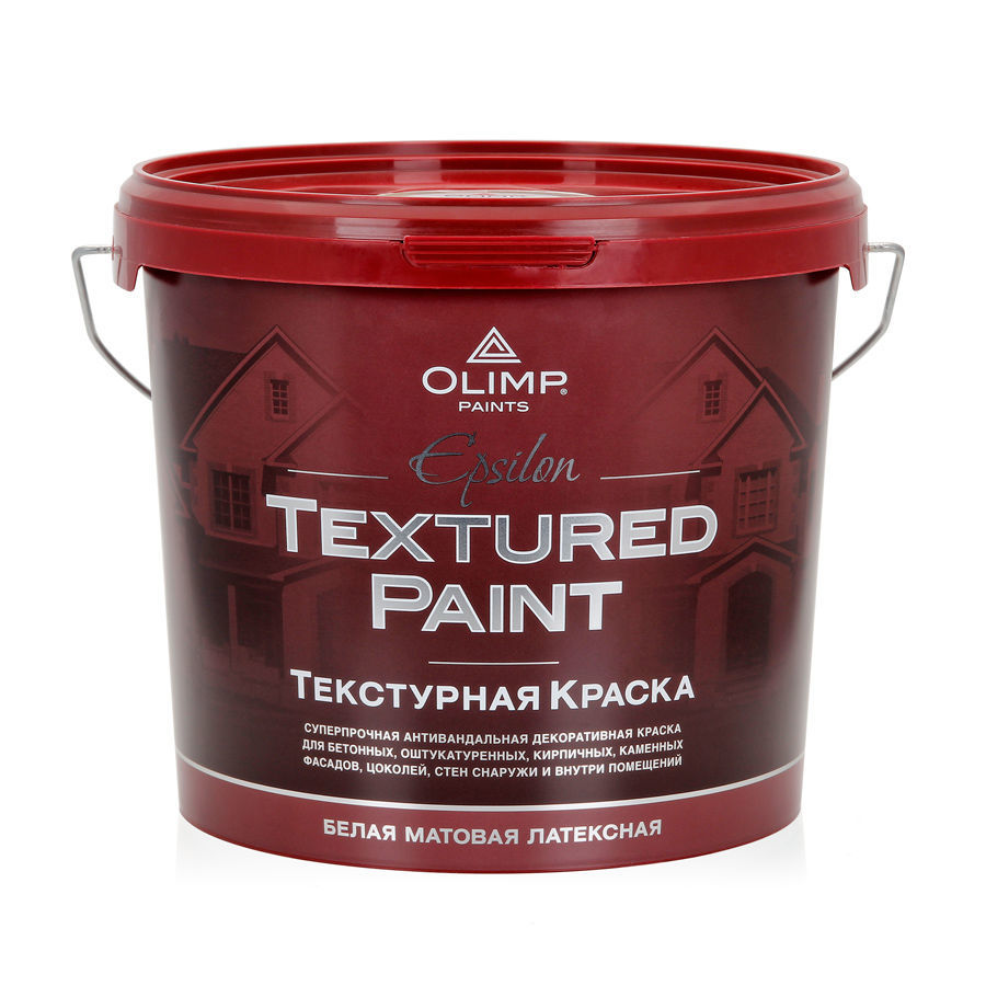 OLIMP ЭПСИЛОН Краска акрил. структур. фасадная  (5л)