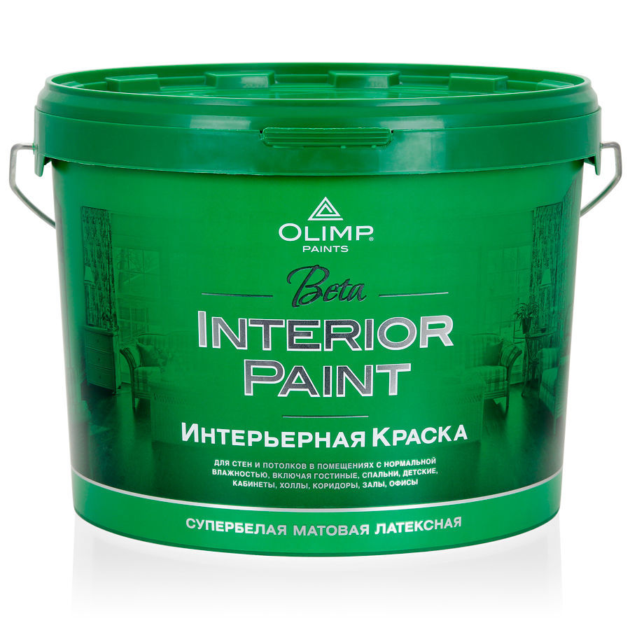 OLIMP БЕТА Краска латексная для стен и потолков (10л)