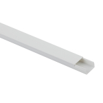 KK-W-20-10-r  Набор кабель-канала ЭРА KK-W-20-10-r белый 20х10 2м 6 шт