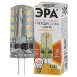 LED JC-3W-12V-827-G4  Лампа светодиодная ЭРА STD LED JC-3W-12V-827-G4 3Вт капсула теплый белый свет 