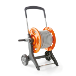 GF80005756  Тележка для шланга GF GF80005756 EUROTANK PLUS для шланга 60м в комплекте со шлангом 1/2