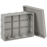 KORv-240-190-90-12g  Распаячная коробка ЭРА KORv-240-190-90-12g ОП серая 240х190х90мм на винтах 12 г