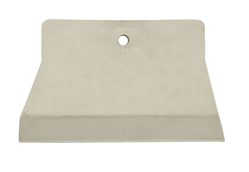 1209115 Шпатель резиновый белый 150мм Белый 250 Россия T4P