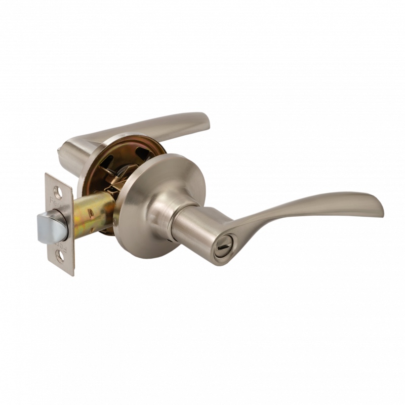 Ручка-защёлка  VЕTTORE A8023 ET SN (ключ-поворотник)  (Сатин)