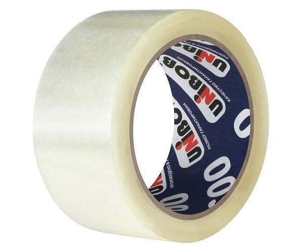 Упаковочная клейкая лента UNIBOB600 48мм х 66м, прозрачный