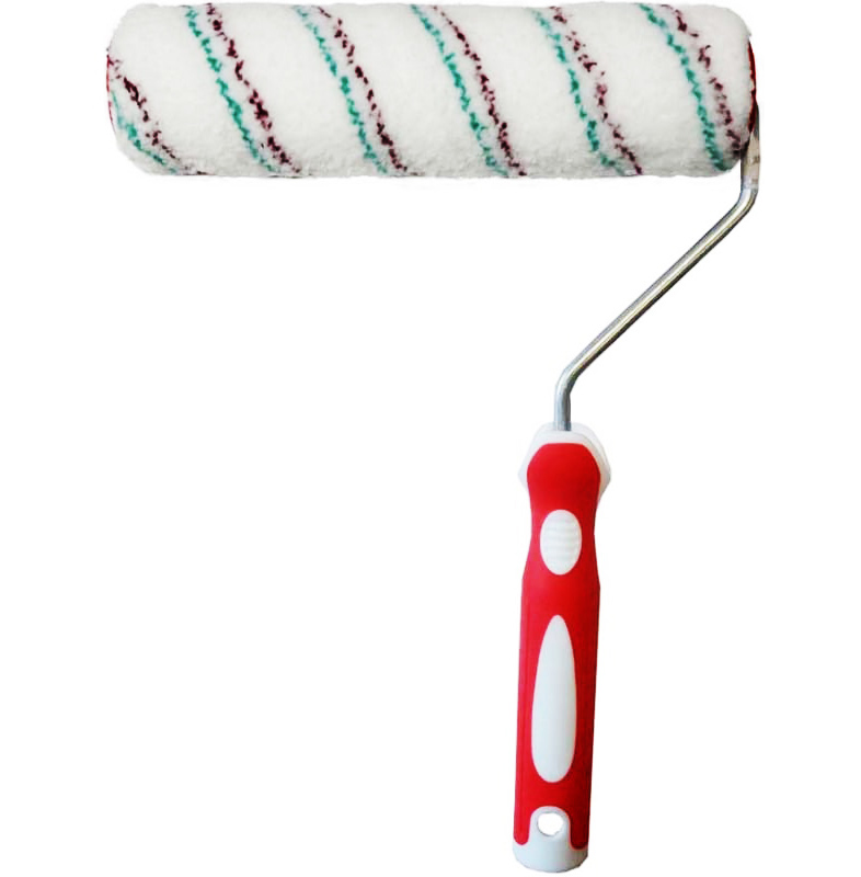 7105000 Валик малярный с ручкой, полиэстер 12/48/250мм, под ручку 8мм, Китай, PARADE (для эмалей)