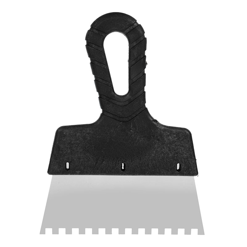 1205105 Шпатель малярный зубчатый 150мм, зуб 6х6мм, 48 Россия KORVUS